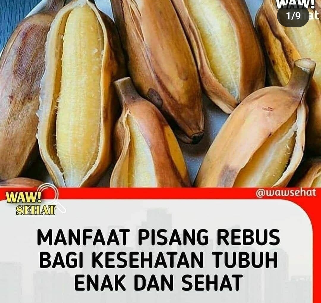 5 Manfaat Mengonsumsi Pisang Rebus untuk Kesehatan, Salah Satunya Bisa Mengatasi Stres