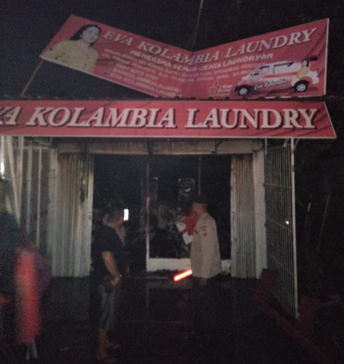 Usaha Laundry di Curup Terbakar, Kerugian Ditaksir Rp300 Juta, Penyebab Kebakaran Masih Diselidiki