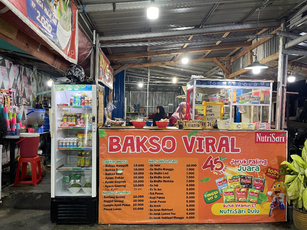 Kulineran di Bengkulu, Bakso Viral Gratis Es Teh Lokasinya di Sini