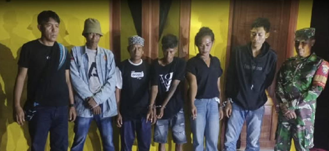 TNI Grebek Sarang Narkoba di Bima, 3 Tersangka Ditangkap dan 32 Paket Sabu Disita