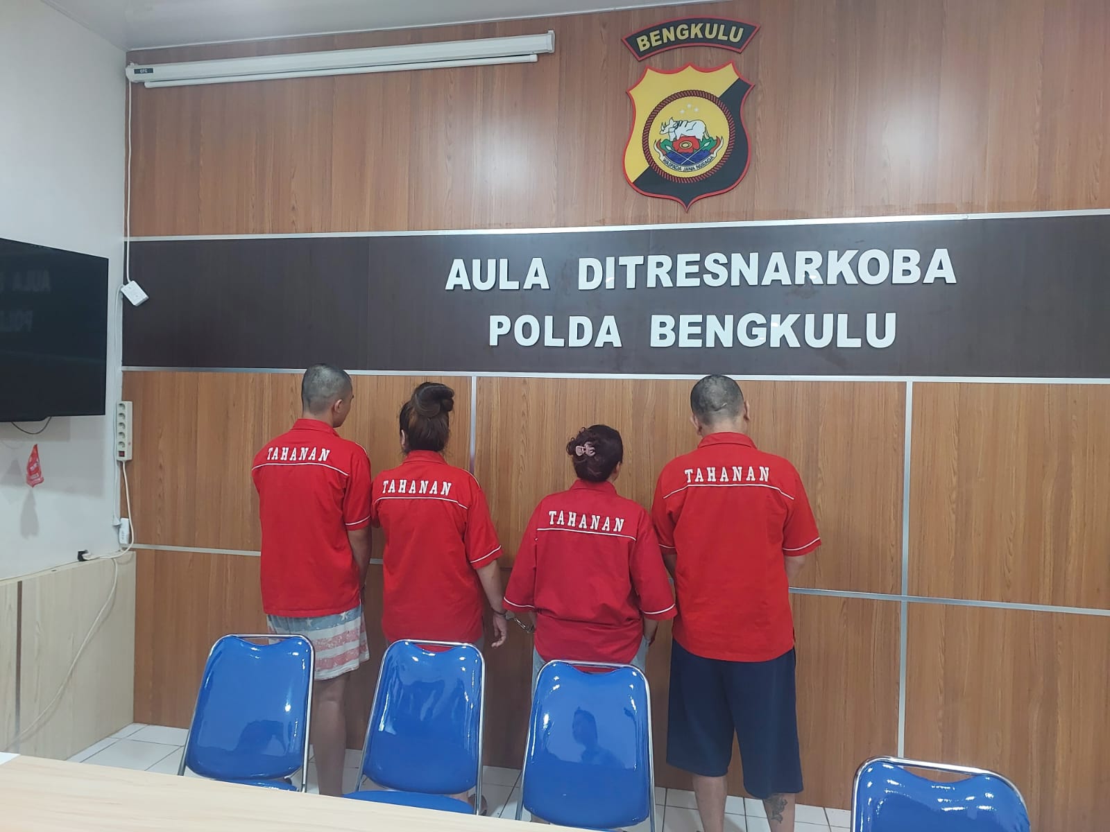 Polisi Tangkap 5 Pengedar Narkoba di Bengkulu, Sabu dan Ganja Disita