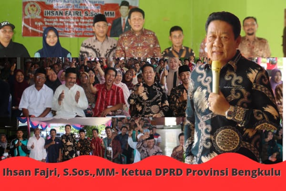 Mayoritas Keluhan Insfratruktur di Reses Ketua DPRD Provinsi Bengkulu