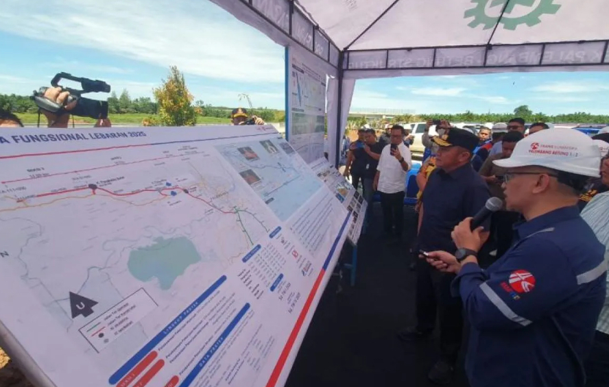 Tol Palembang-Betung Seksi 2 Beroperasi Fungsional H-7 Lebaran 2025