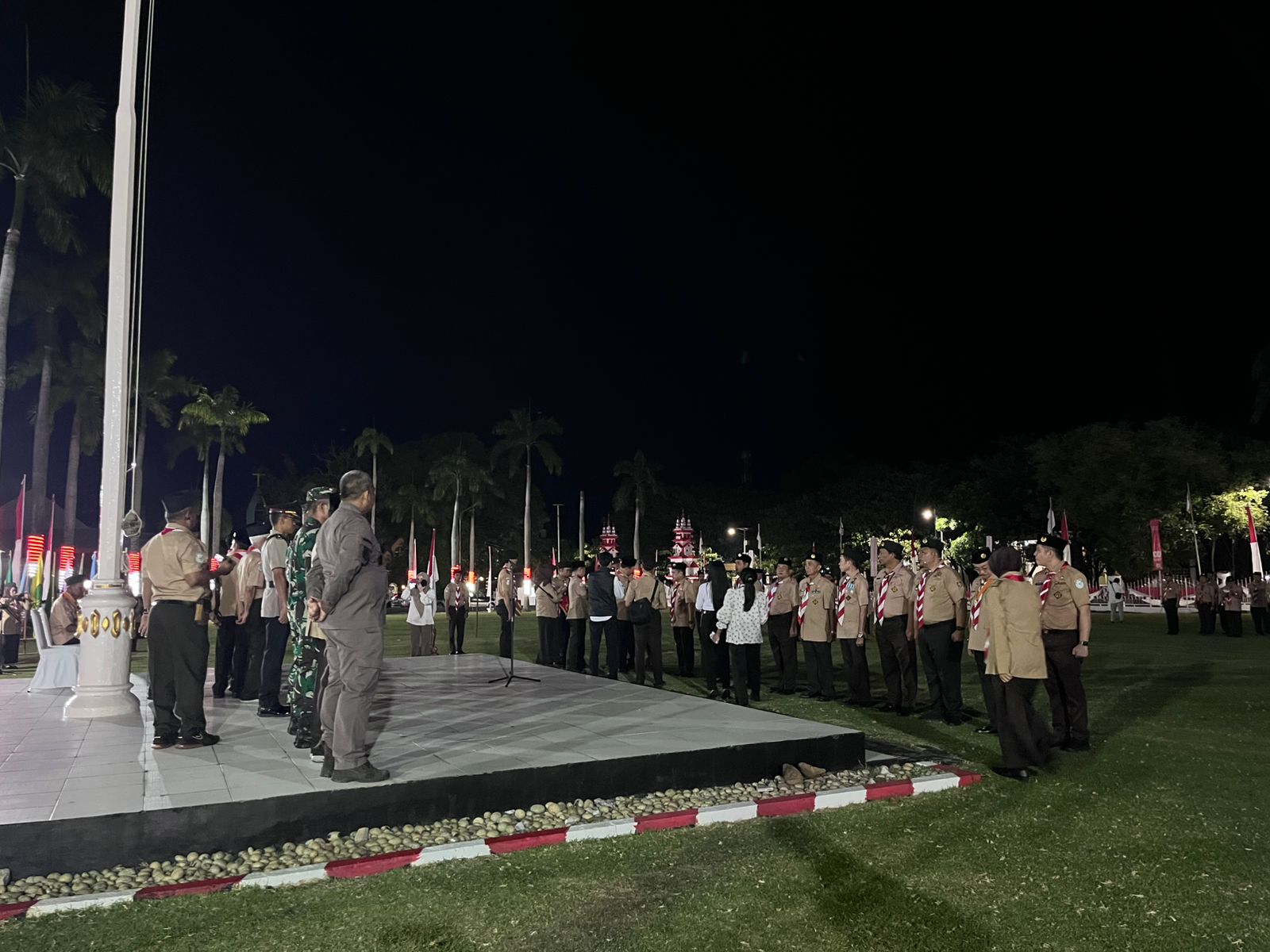 Lencana Melati untuk 12 Tokoh Pramuka Berprestasi di Bengkulu