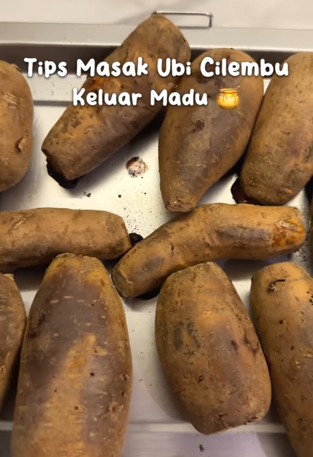 Tips Memanggang Ubi Cilembu Super Madu Seperti yang Dijual di Supermarket