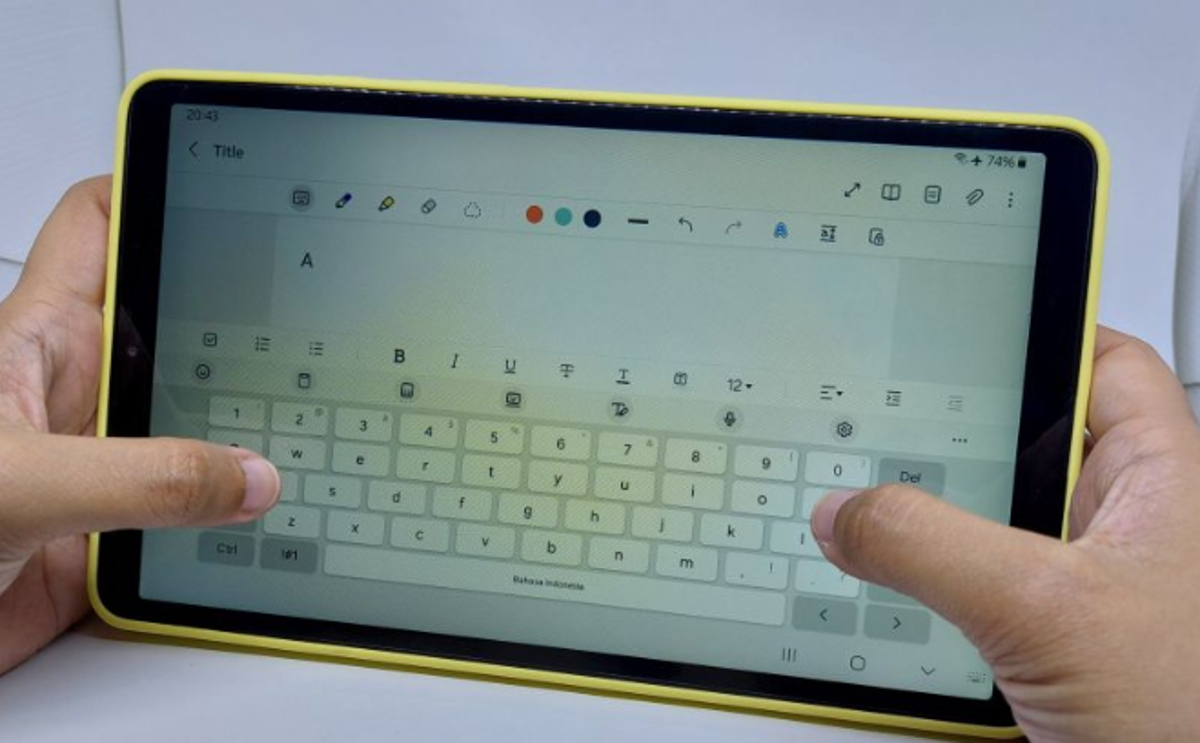 Samsung Galaxy Tab A9, Gawai Ringan untuk Belajar di Mana Saja