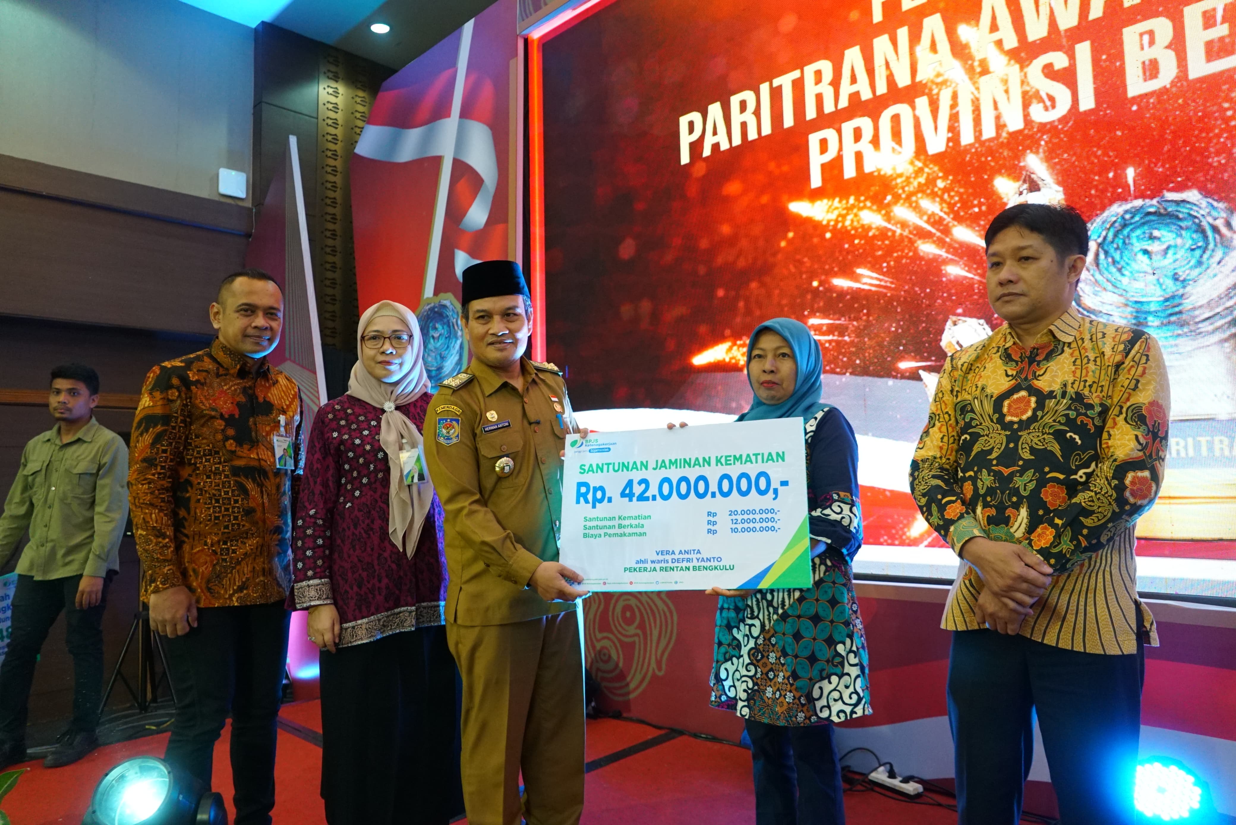 Bengkulu Kembali Berjaya! Paritrana Award 2024 Buktikan Komitmen Luar Biasa Lindungi Seluruh Pekerja