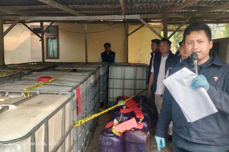 Polres Kepahiang Sita 5,3 Ton Solar Subsidi, Tersangka Terancam Denda Rp60 Miliar