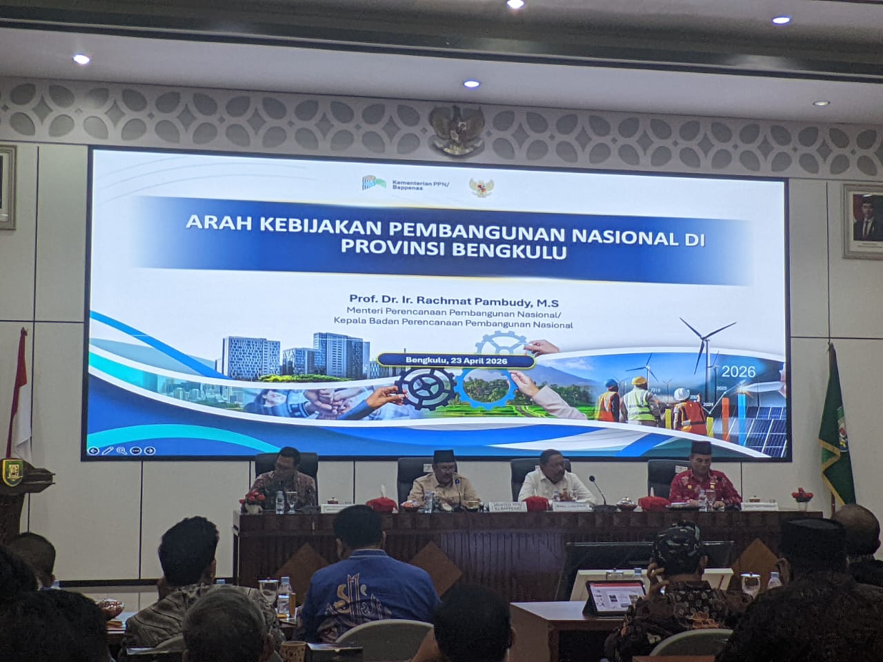 Kunjungan Bappenas, Bengkulu Usulkan Tol, Pelabuhan hingga Industri