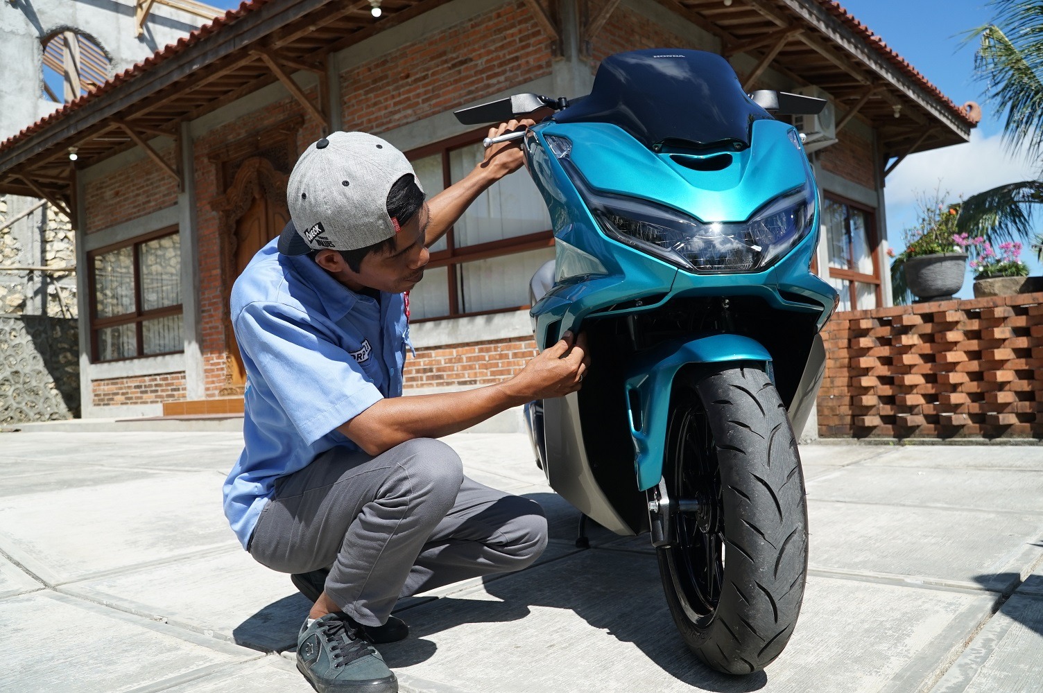 Honda PCX160 Karya Juara HMC, Inspirasi Modifikasi Canggih dari Kolaborasi Kreatif