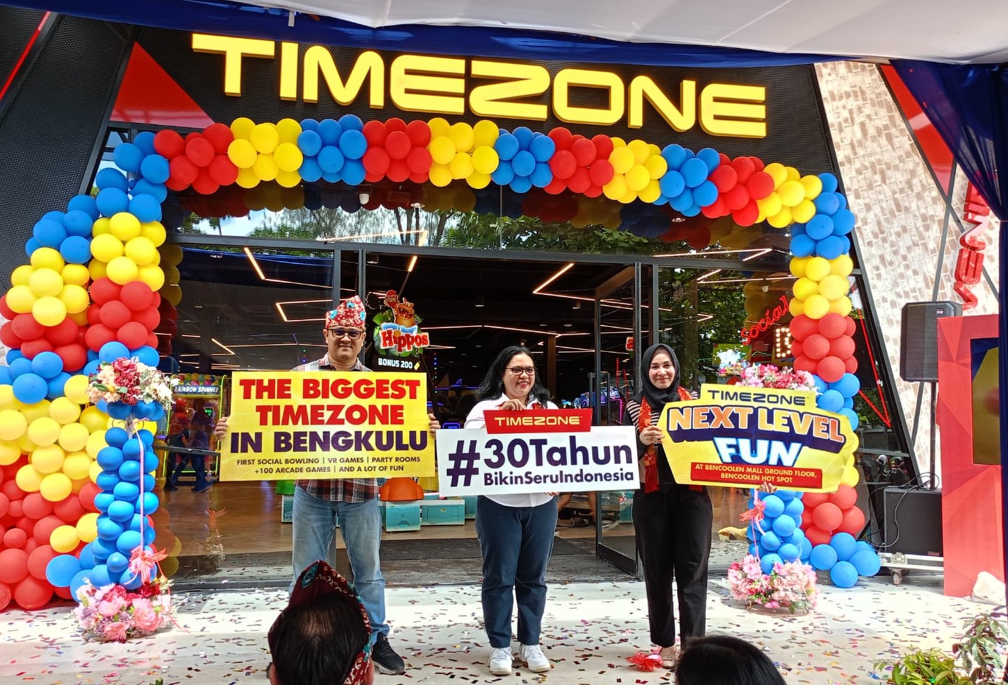 Asyik! Timezone Kini Hadir di Bencoolen Mall, Tempat Hiburan Seru dan Modern di Bengkulu