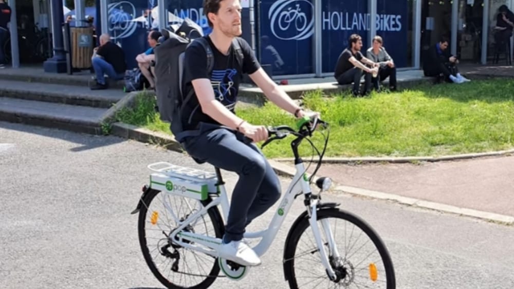 Produk Pertama dari Prancis, Sepeda Listrik Pi Pop Tidak Memakai Baterai Lithium
