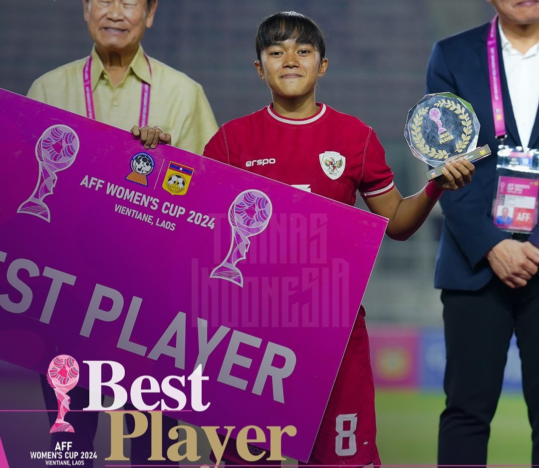 Reza Octaviani Raih Best Player di Piala AFF Putri 2024 dengan Gol Terbanyak