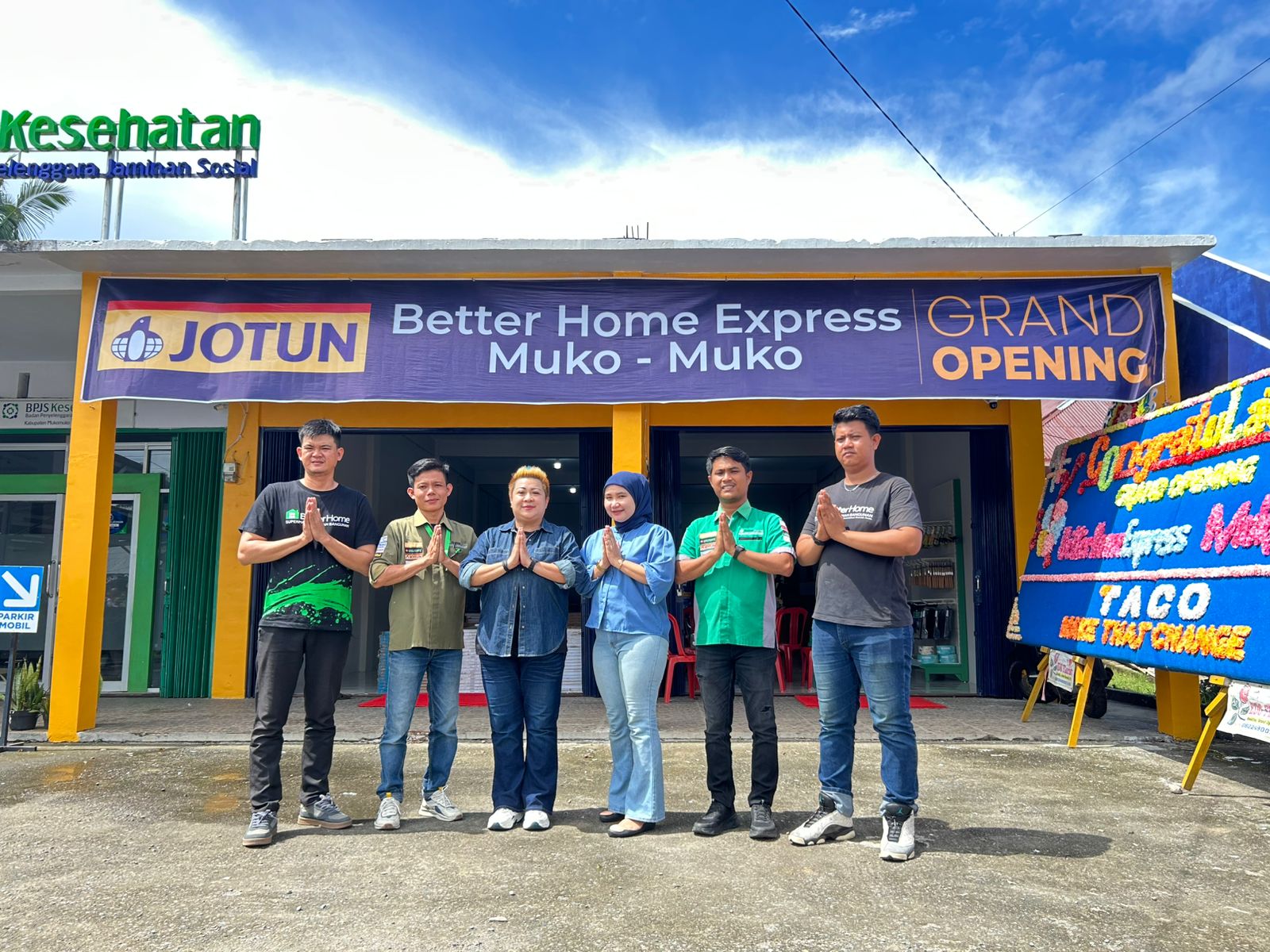 Belanja Bahan Bangunan Kini Lebih Mudah, Better Home Buka Gerai di Mukomuko