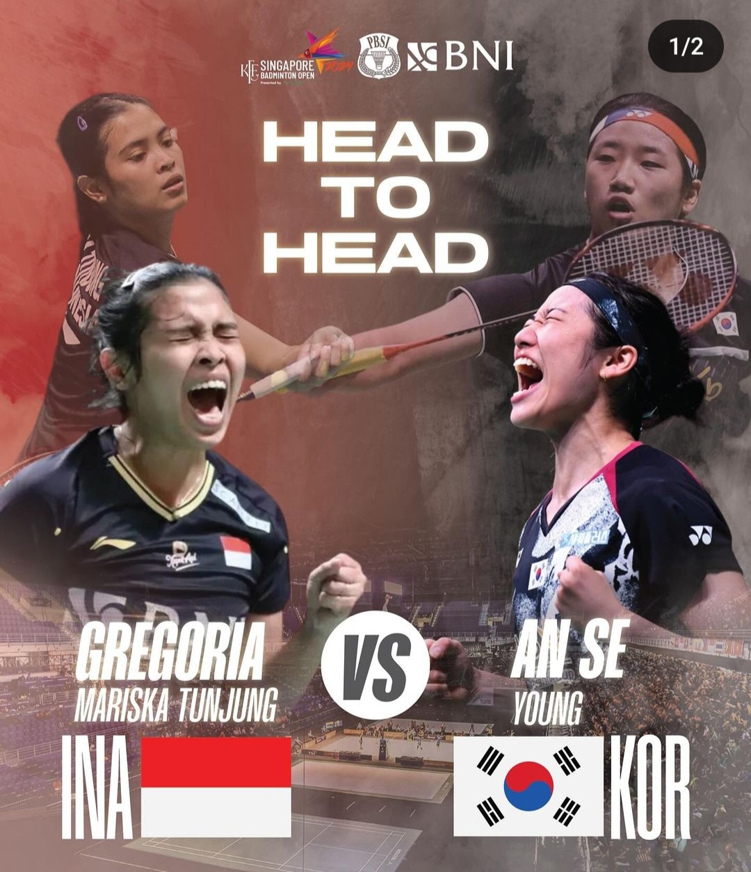 Gregoria Mariska Siap Hadapi An Se Young di Babak Semifinal Singapura Open 2024