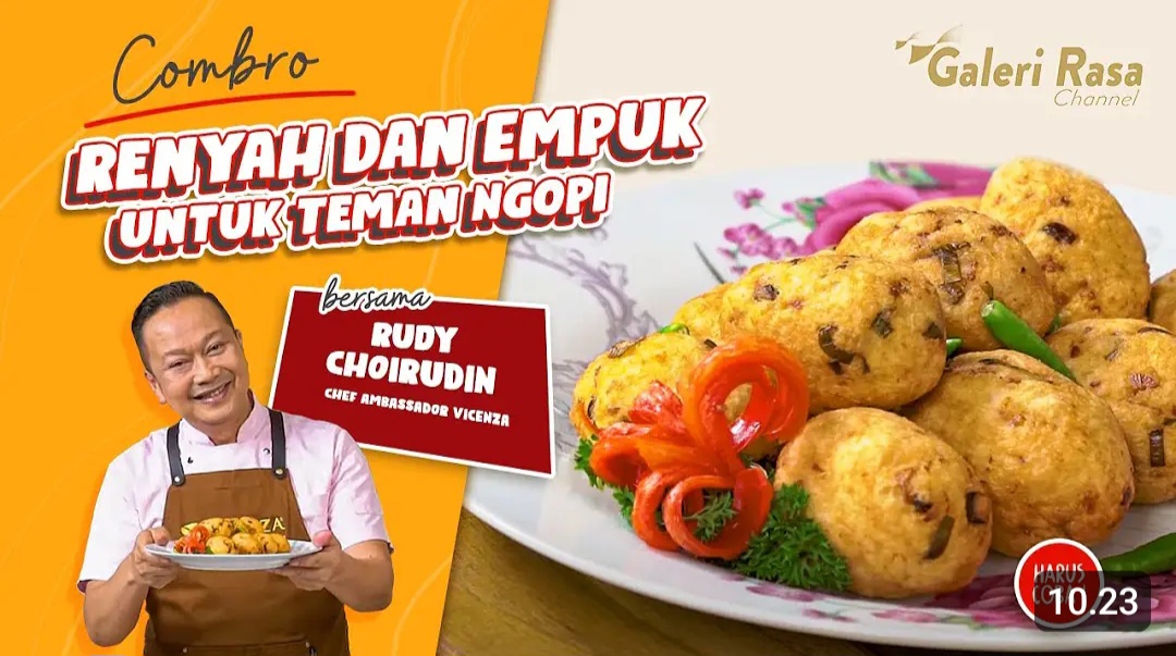 Resep Combro Ala Chef Rudy Choirudin, Jajanan Tradisional Nikmat Teman Minum Kopi