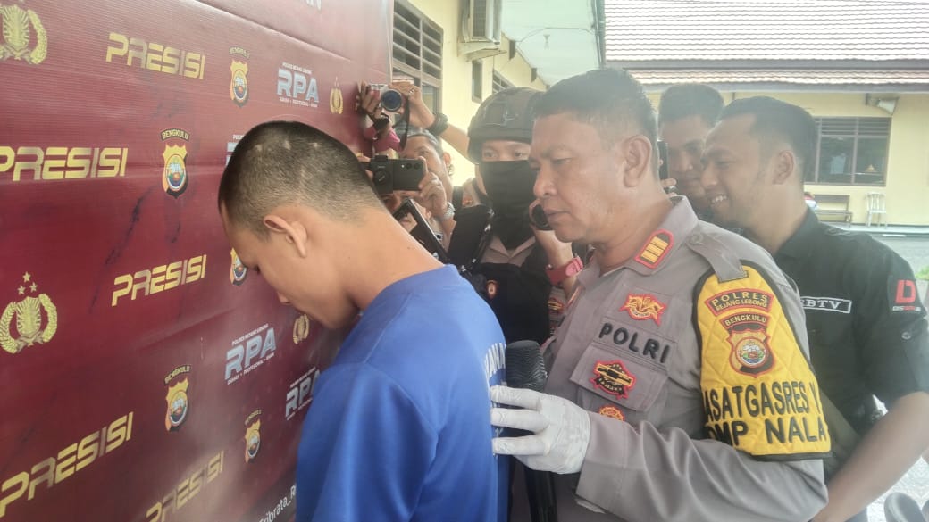 7 Bulan Buron, Tersangka Penusukan di Rejang Lebong Akhirnya Dibekuk Polisi