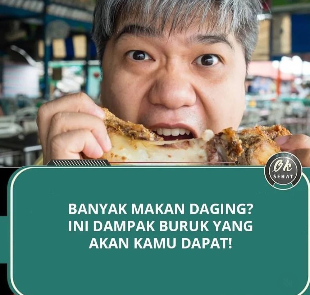 7 Dampak Negatif Makan Daging Berlebihan: Termasuk Bau Mulut yang Mengganggu