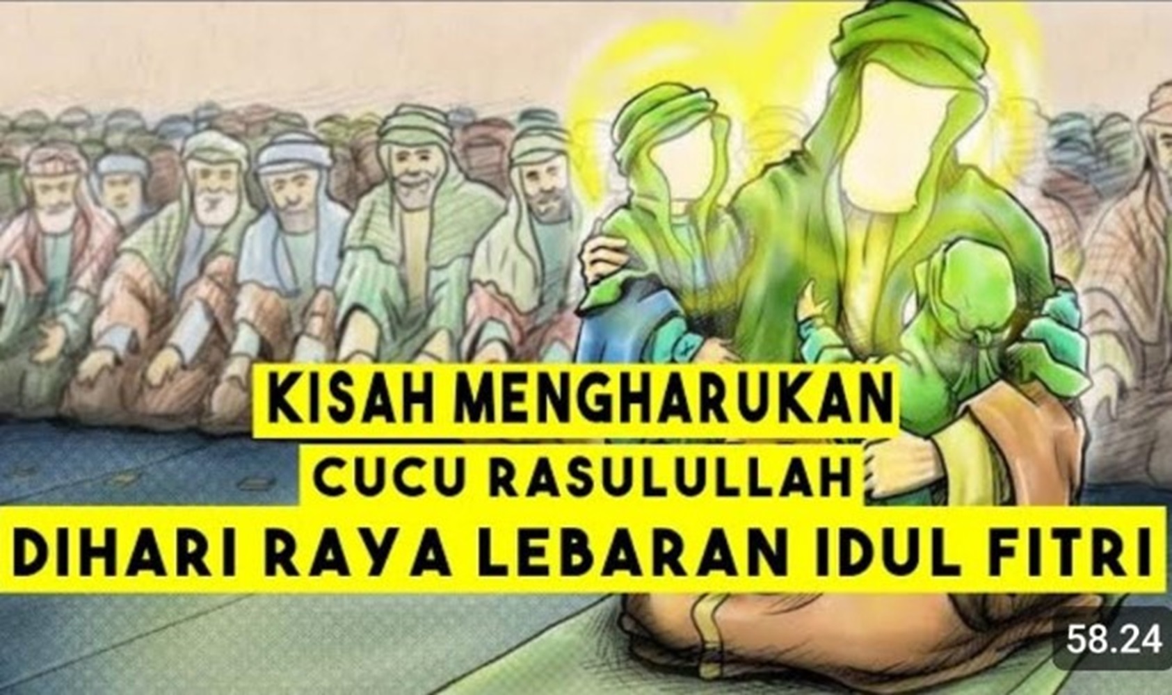 Bikin Haru! Begini Kisah Cucu Rasulullah Hasan dan Husain Tidak Punya Baju Lebaran