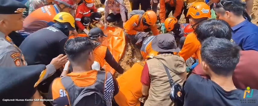 Tragedi Longsor Samarinda: Evakuasi Tim SAR Berakhir, Empat Warga Ditemukan Tewas