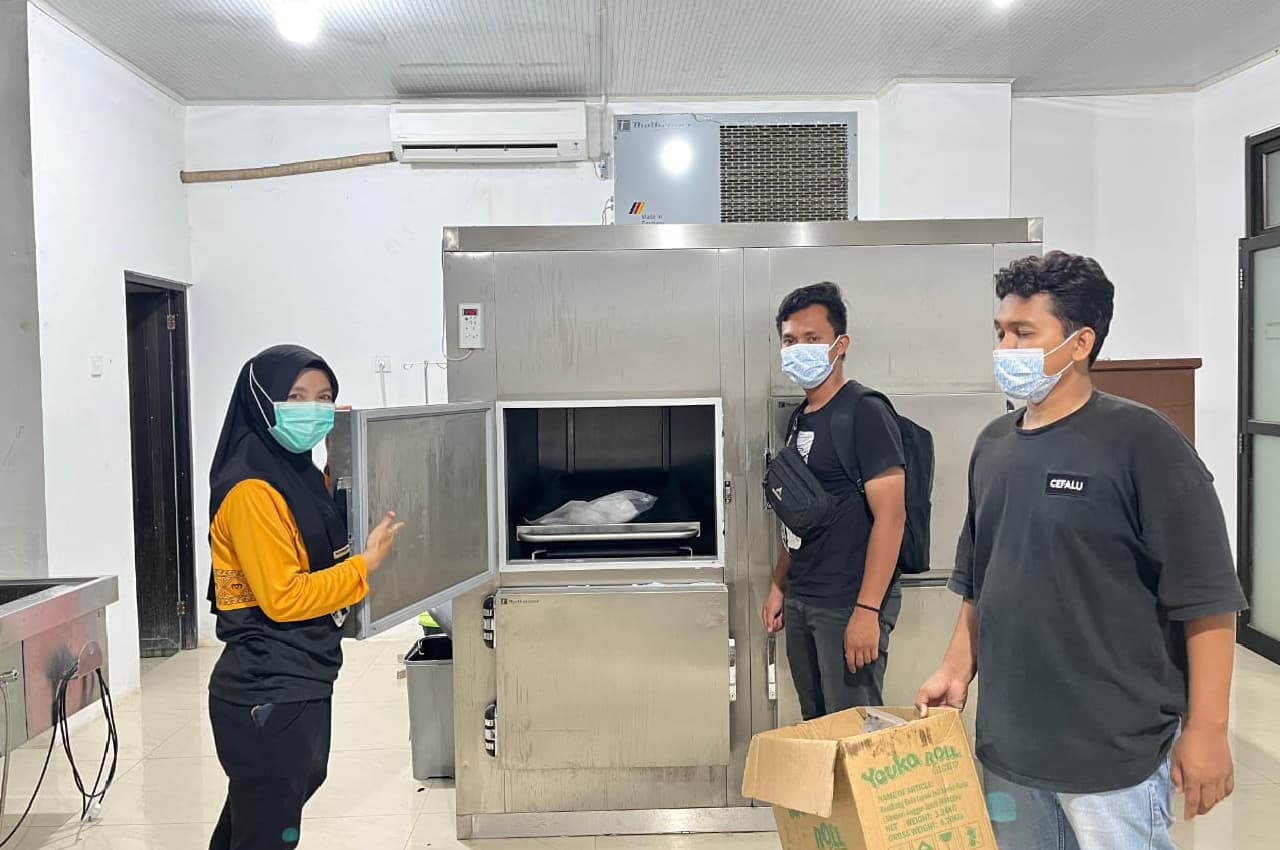 Jasad Bayi Membusuk di Siring Pasar Bawah, Otopsi RS Bhayangkara Bisa Bongkar Fakta Mengejutkan