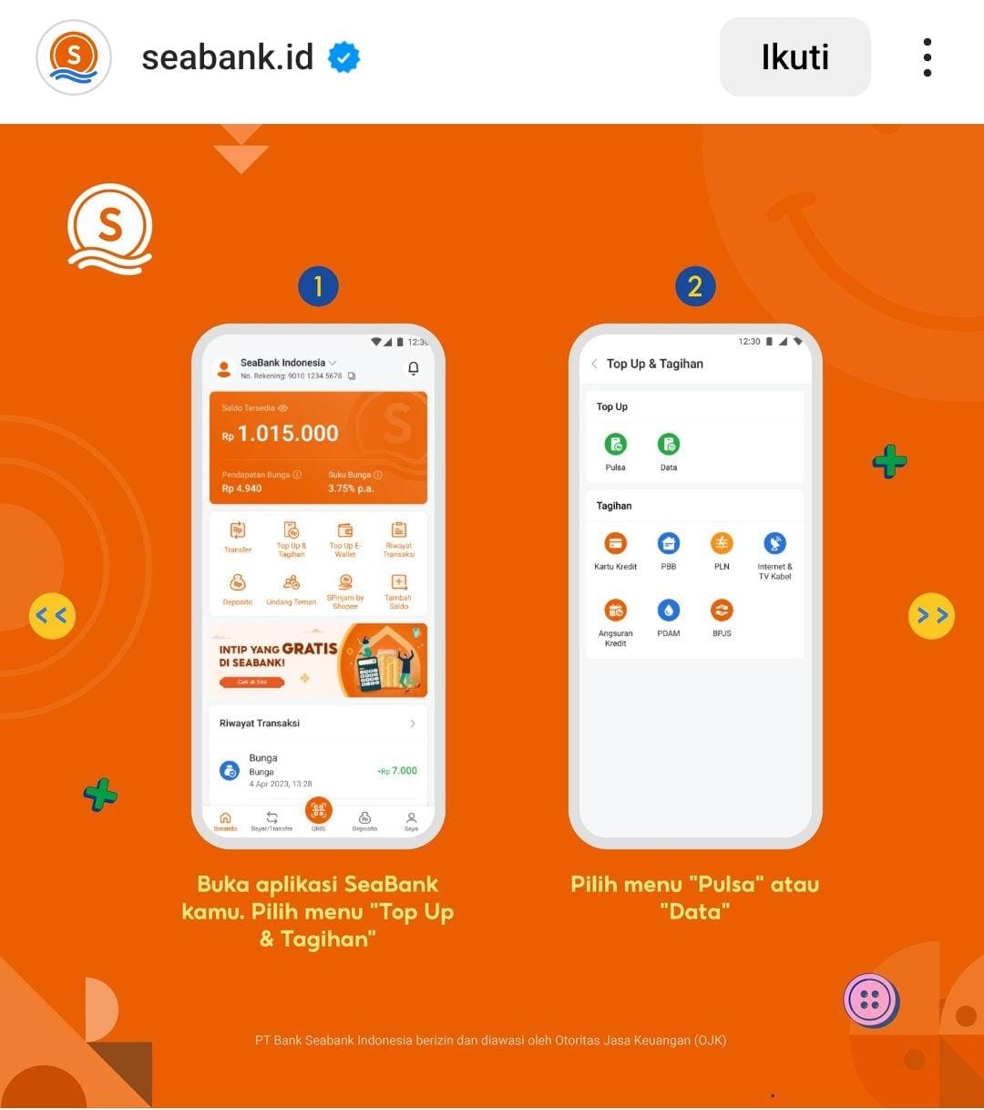 Buka Rekening Bank Digital SeaBank Hanya 3 Menit, Dapatkan Keuntungan Gratis Ongkir dan Cashback Shopee