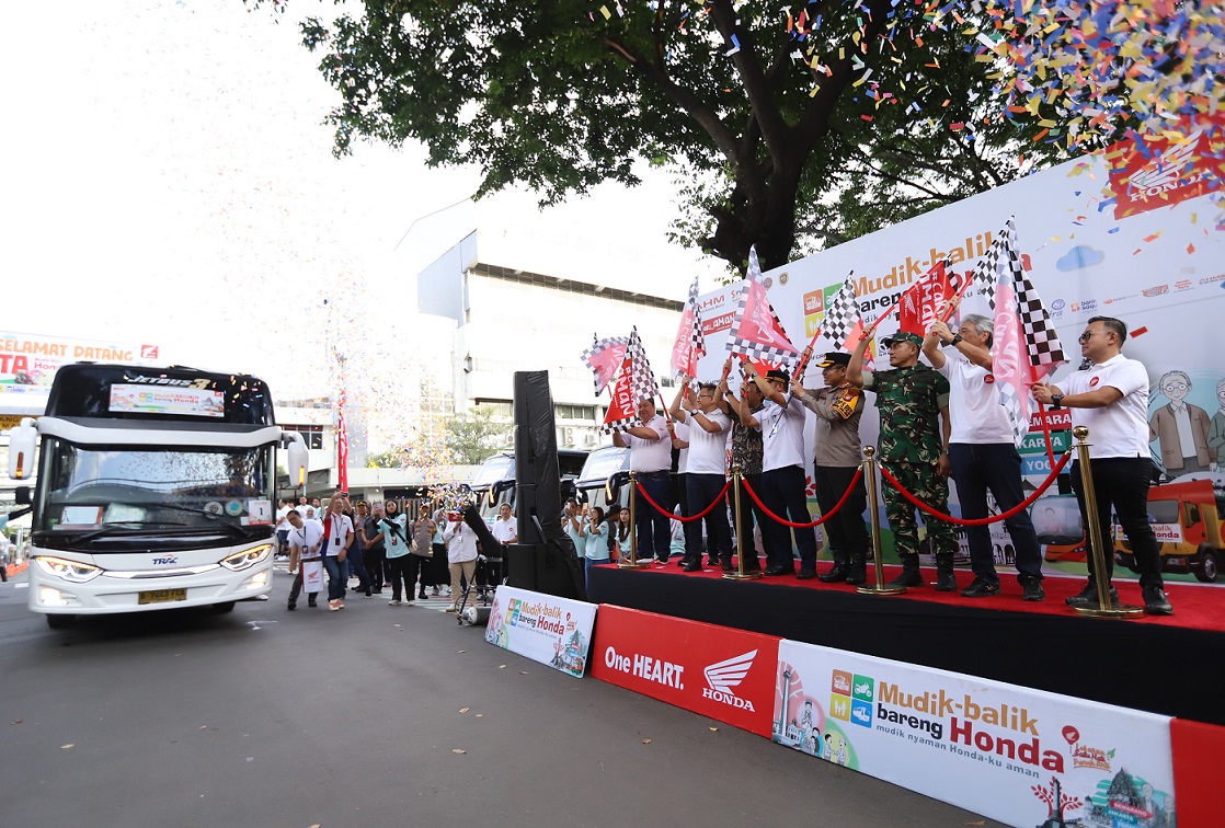 Mudik Bersama AHM, 2.572 Konsumen Setia Honda Siap Lebaran di Kampung Halaman