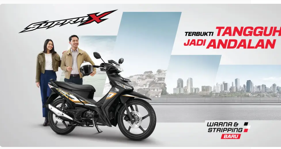 Varian Warna Menarik dari Honda Supra X 125 FI Tipe CW