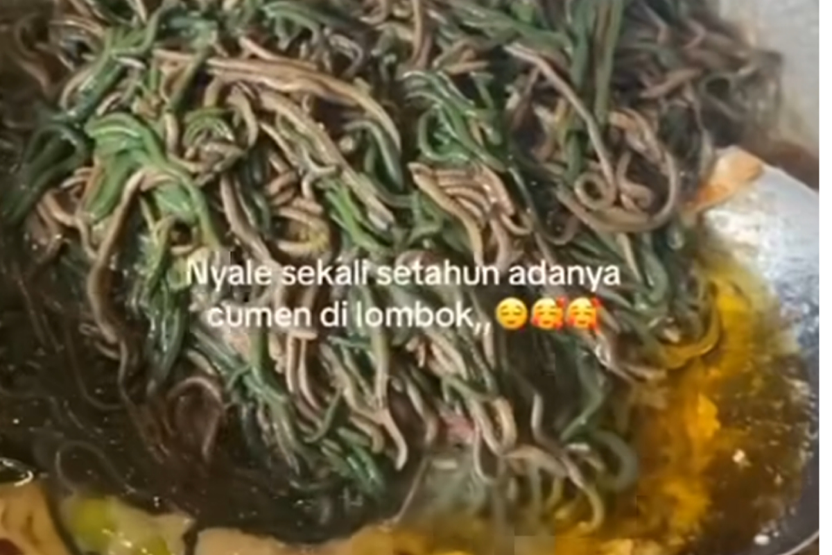 Ekstrim! Olahan Nyale, Masakan dari Cacing Laut Khas Daerah Lombok