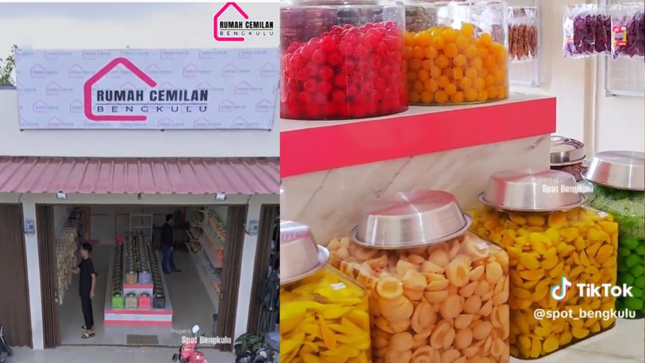 Mau Beli Manisan? Kunjungi Rumah Cemilan di Kota Bengkulu, Nikmati Snack Beragam Varian