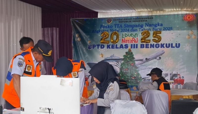 Arus Mudik Nataru di Rejang Lebong Menurun, Terminal Simpang Nangka Catat Pergerakan Penumpang Lebih Sedikit