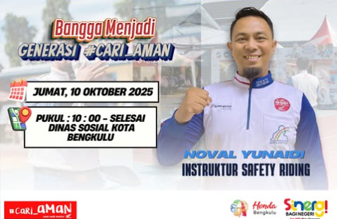 Astra Motor Bengkulu Ajak Generasi Muda Jadi Pelopor Keselamatan Lewat Edukasi Safety Riding