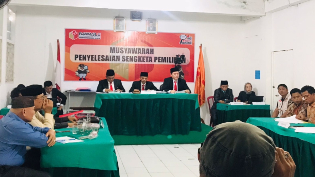 Paslon Reskan-Faizal Minta MS, Sidang Sengketa di Bawaslu Bengkulu Selatan