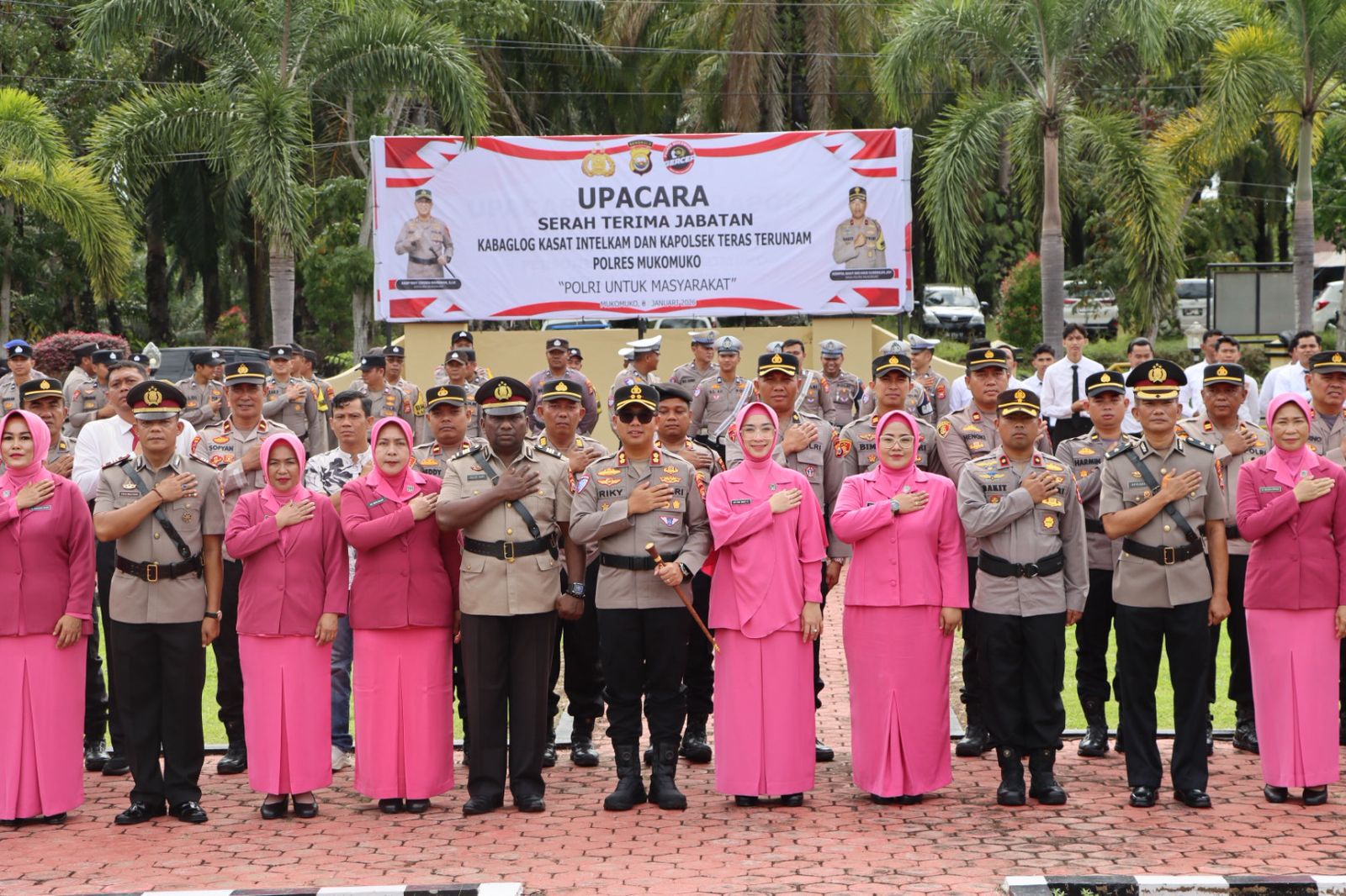 Kapolres Mukomuko Pimpin Sertijab, Kabag, Kasat hingga Kapolsek Resmi Berganti