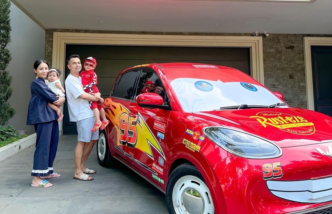 Ulang Tahun Rayanza Dapat Hadiah Mobil McQueen dari Raffi Ahmad, Seperti Impiannya