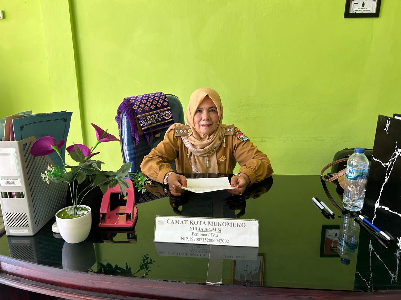 Upaya Tingkatkan PAD, Camat Kota Mukomuko Gencarkan Sosialisasi PBB