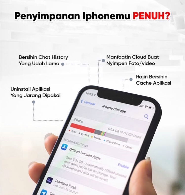 Storage iPhone Penuh? Ini 10 Cara Membersihkannya Tanpa Hapus Foto