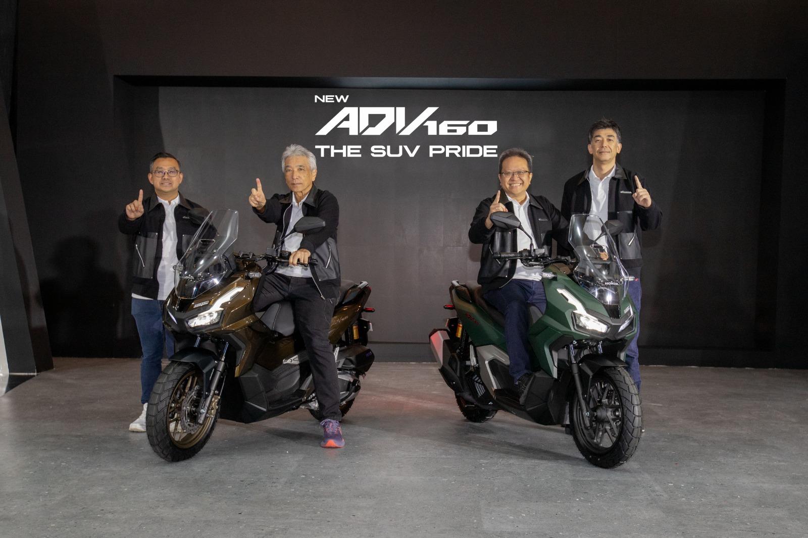 New Honda ADV160 Resmi Meluncur, Skutik SUV Premium dengan Fitur RoadSync Canggih