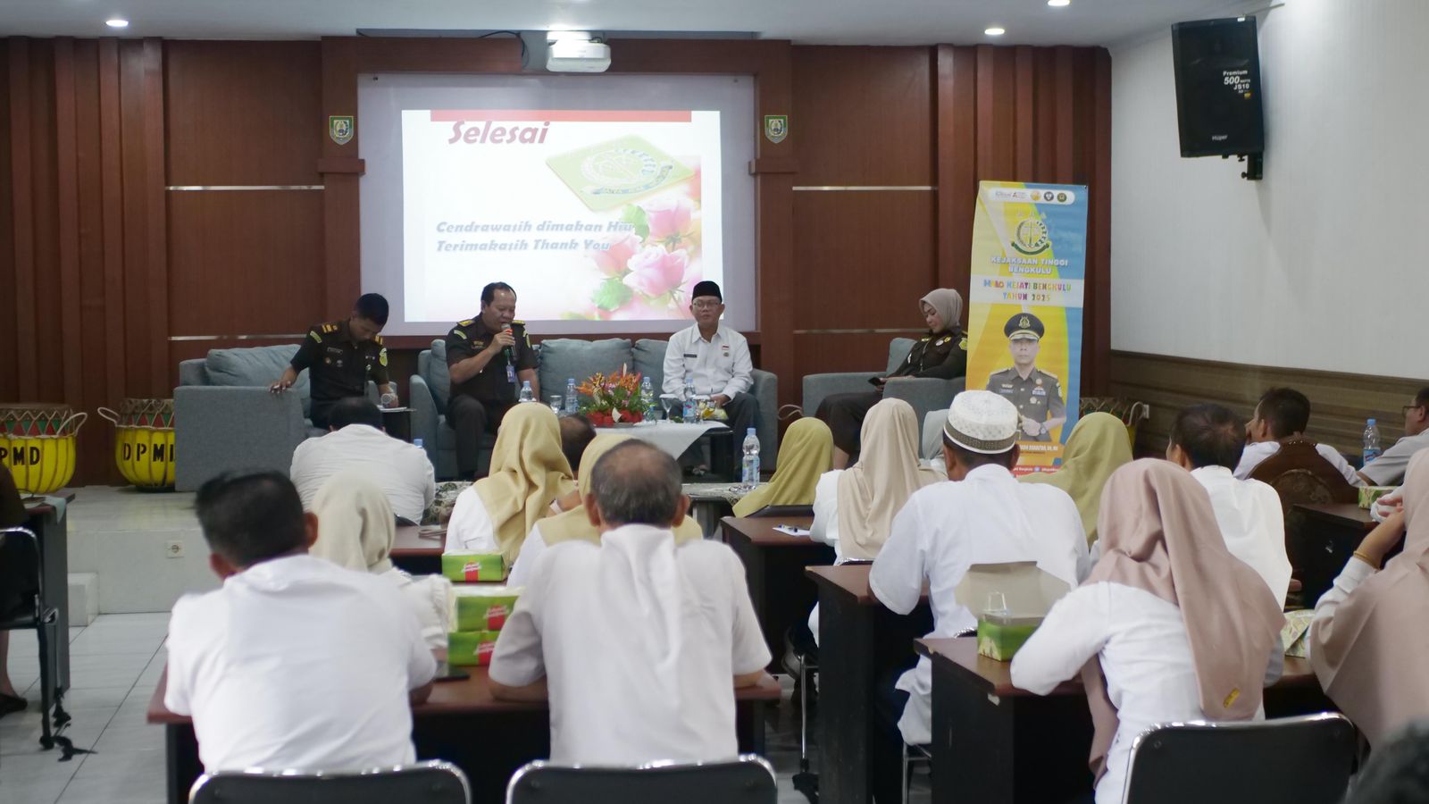 Kejati Bengkulu Edukasi ASN Dinas PMD tentang Tata Kelola Dana Desa Lewat Program 'Halo Kejati'