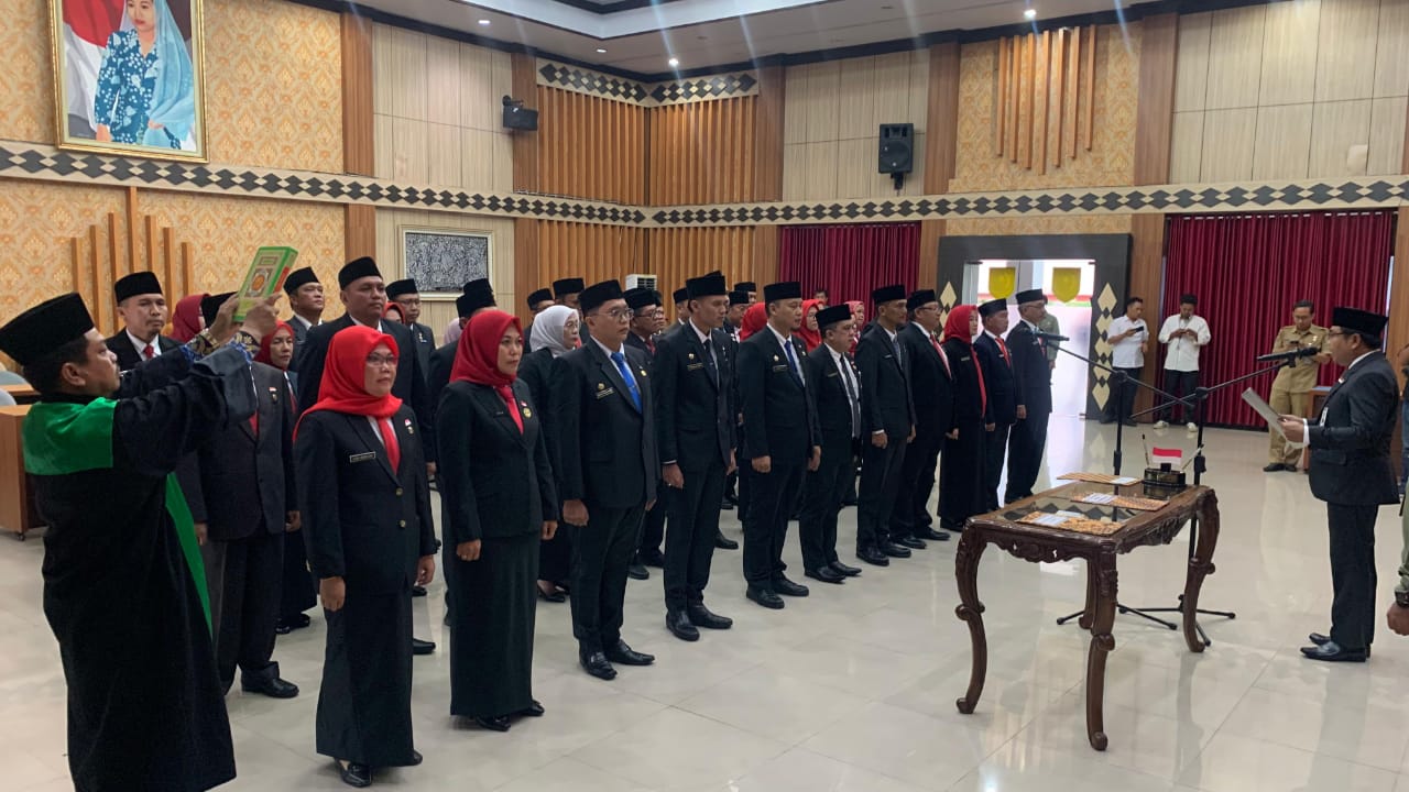 42 Pejabat Pemprov Bengkulu Resmi Dirotasi, Ini Nama-nama Lengkapnya