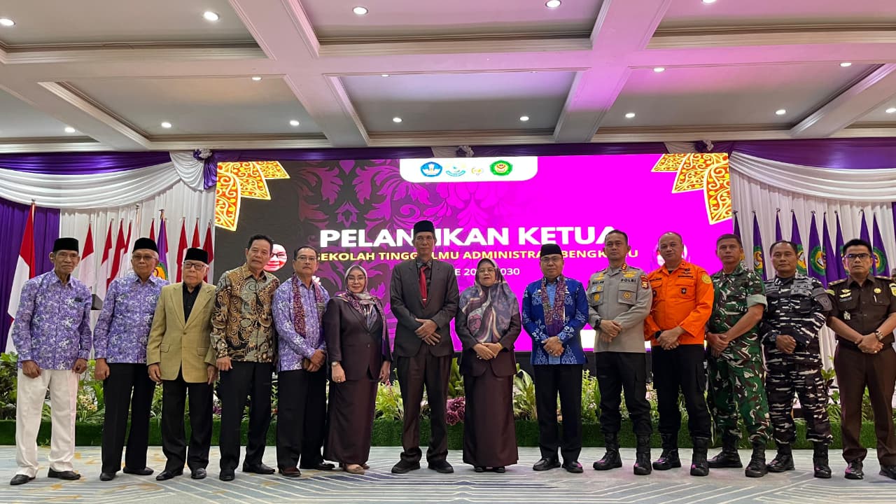 STIA Bengkulu Resmi Dipimpin Gustini Periode 2026-2030, Target Naik Status Jadi Institut