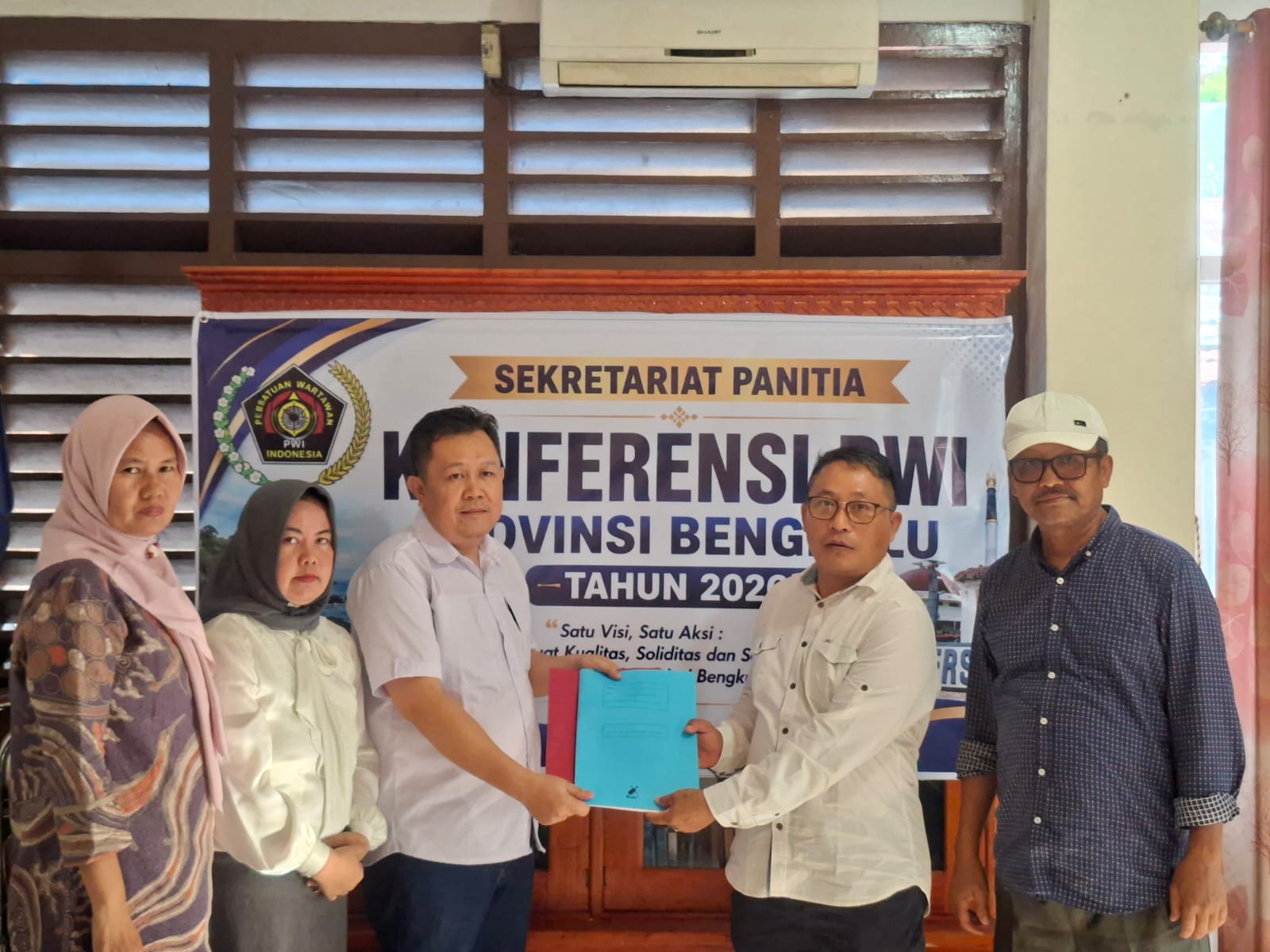 Marsal Abadi Gandeng Sukatno, Duet Pengalaman Resmi Maju di Pemilihan Ketua PWI Bengkulu