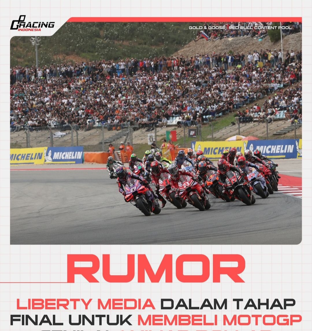 Liberty Media Siap Gelontorkan 4 Miliar Euro untuk Pembelian MotoGP 
