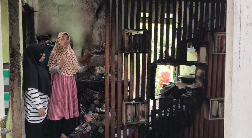 Balita Nyaris Jadi Korban, Korsleting Listrik Sebabkan Kebakaran Hebat di Kota Bengkulu