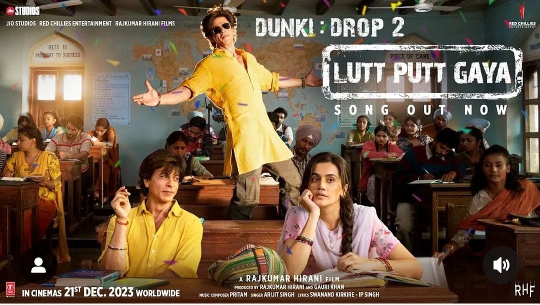 Demam Dance India Lutt Putt Gaya dari Film Dunki Shah Rukh Khan Melanda Dunia, Lirik Lagu Beserta Terjemahan