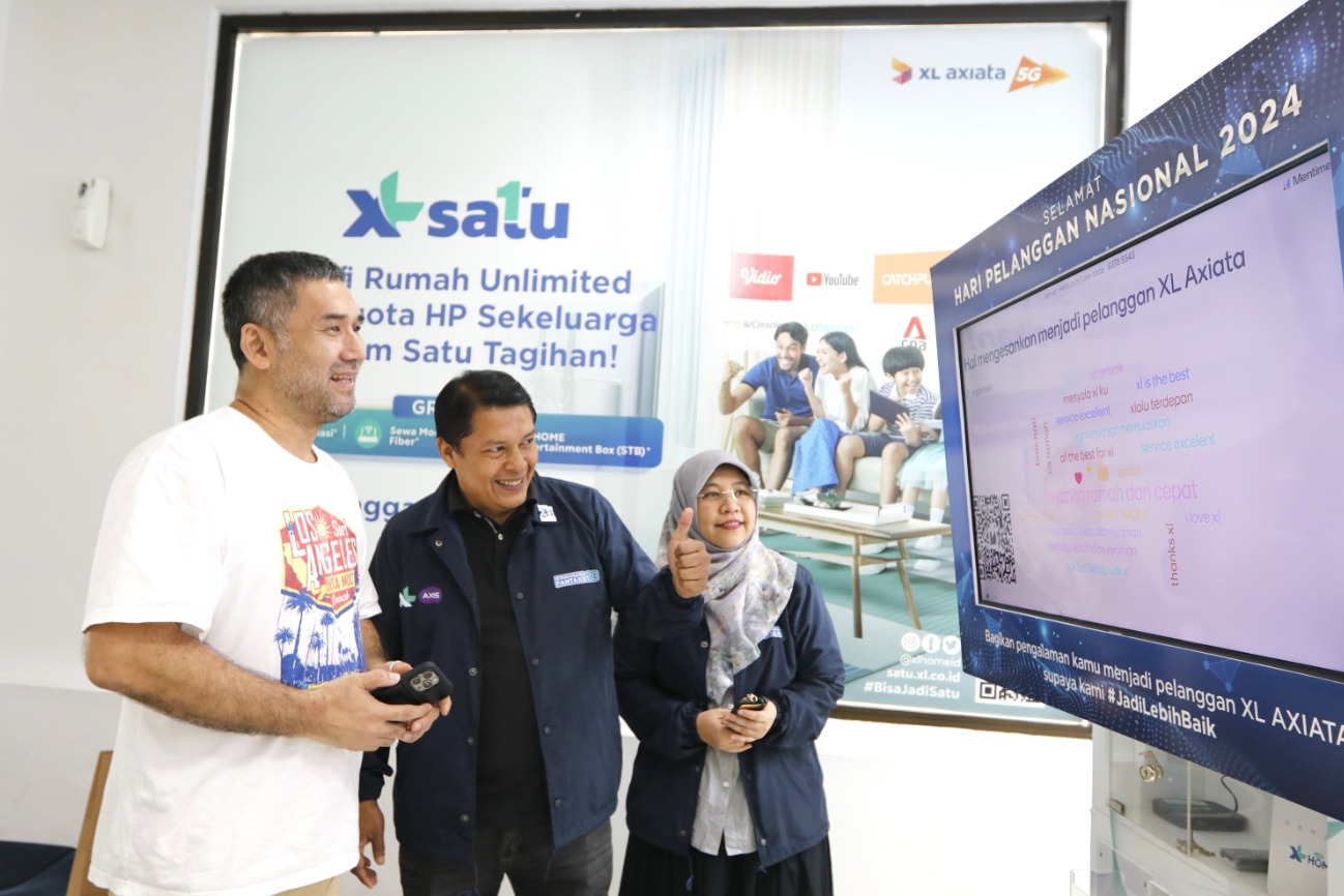 XL Axiata Rayakan Hari Pelanggan Nasional 2024 dengan Inovasi Berbagai Fitur AI