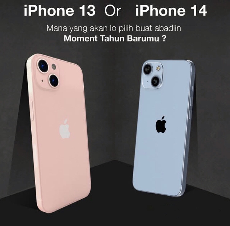 iPhone 13 or iPhone 14? Pilih yang Terbaik untuk Momen Tahun Barumu!