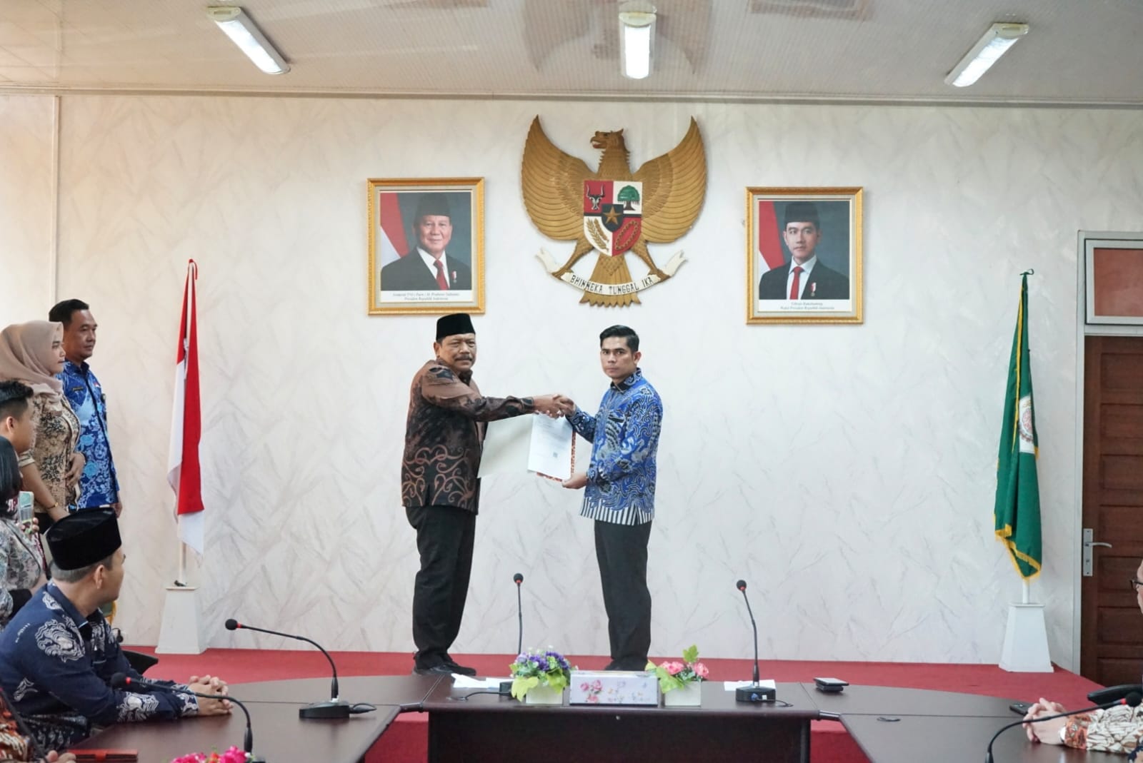 Hendri Praja Resmi Terima SK Plt Bupati Rejang Lebong
