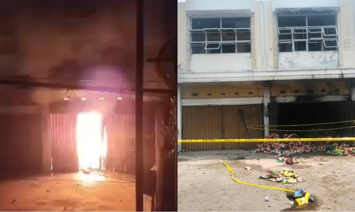 Kebakaran Dua Gudang Makanan di Bengkulu Tewaskan Kepala Gudang, Korban Tertimpa Barang