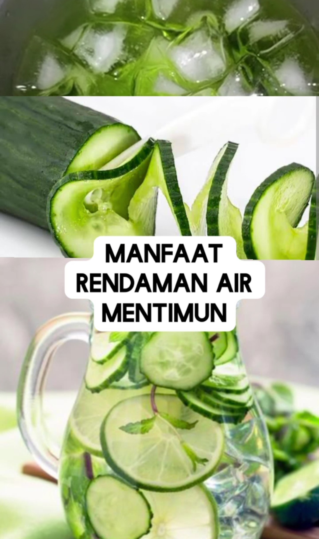 Air Rendaman Mentimun Berdampak Baik untuk Tubuh, Ini Dia 6 Manfaatnya